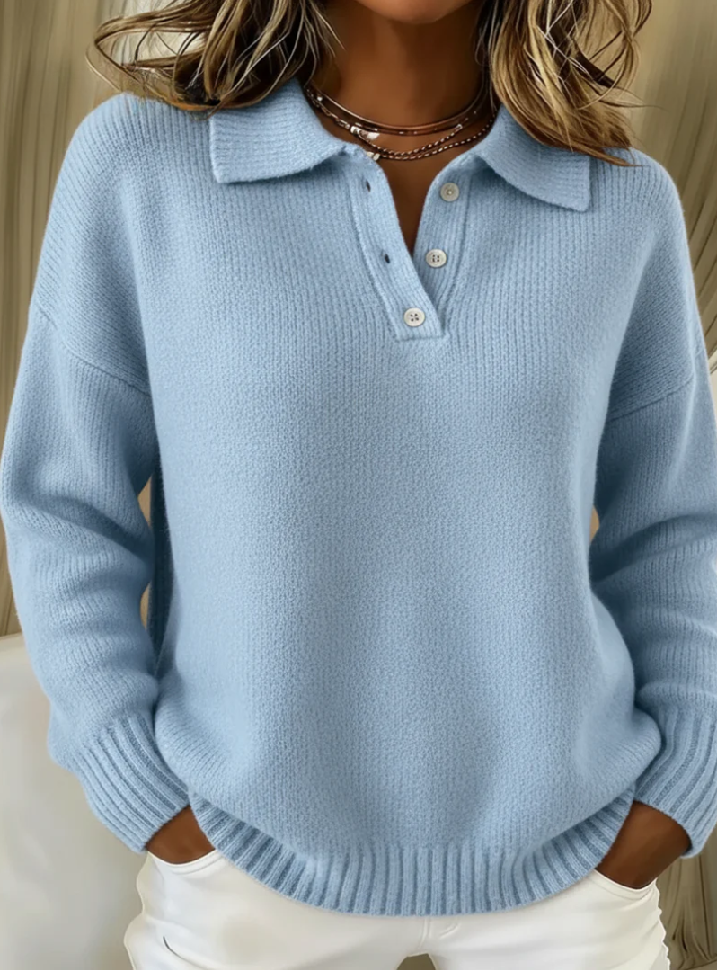 Herra | Elegant Polo Sweater