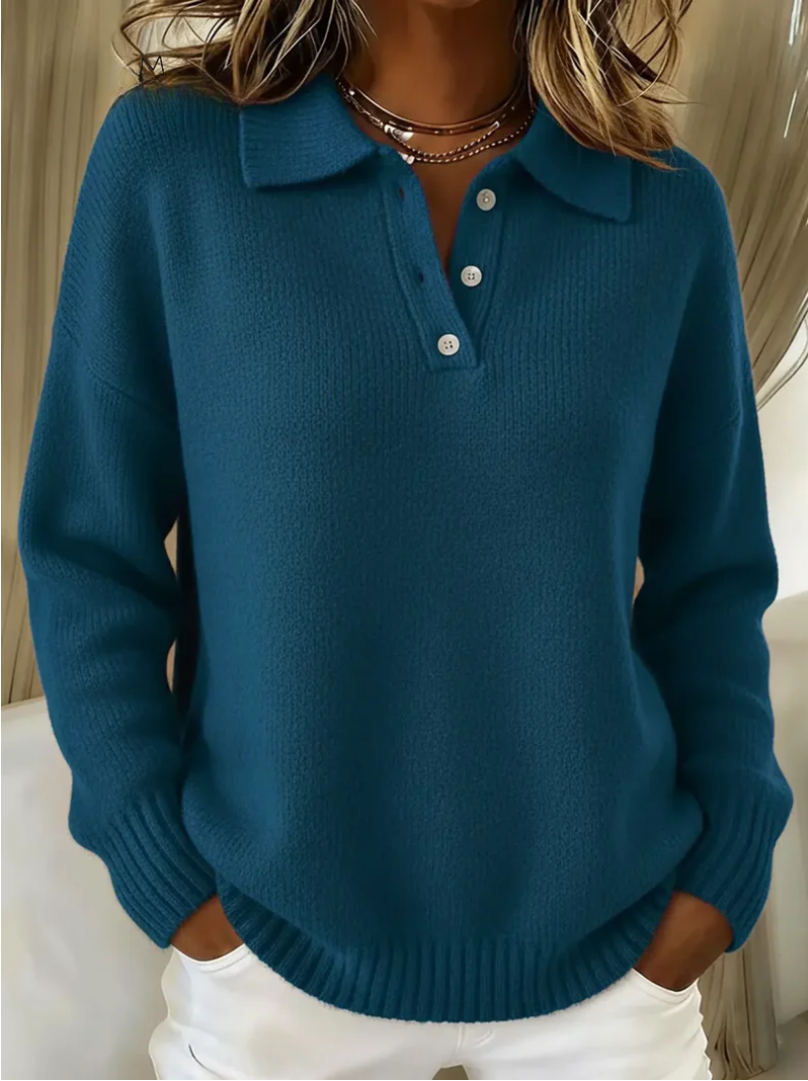 Herra | Elegant Polo Sweater