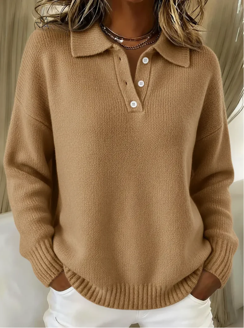 Herra | Elegant Polo Sweater