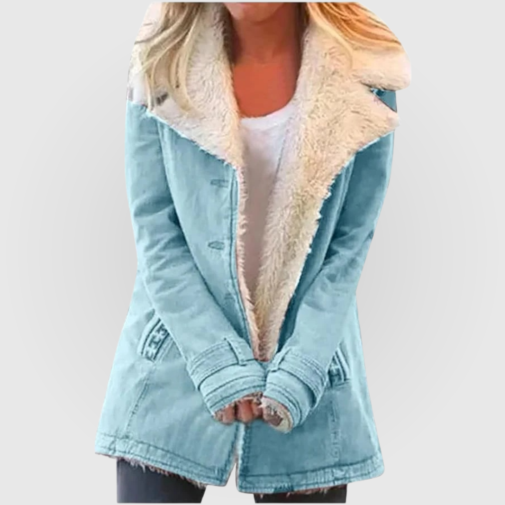 Zayna | Comfortable Long Sleeve Coat