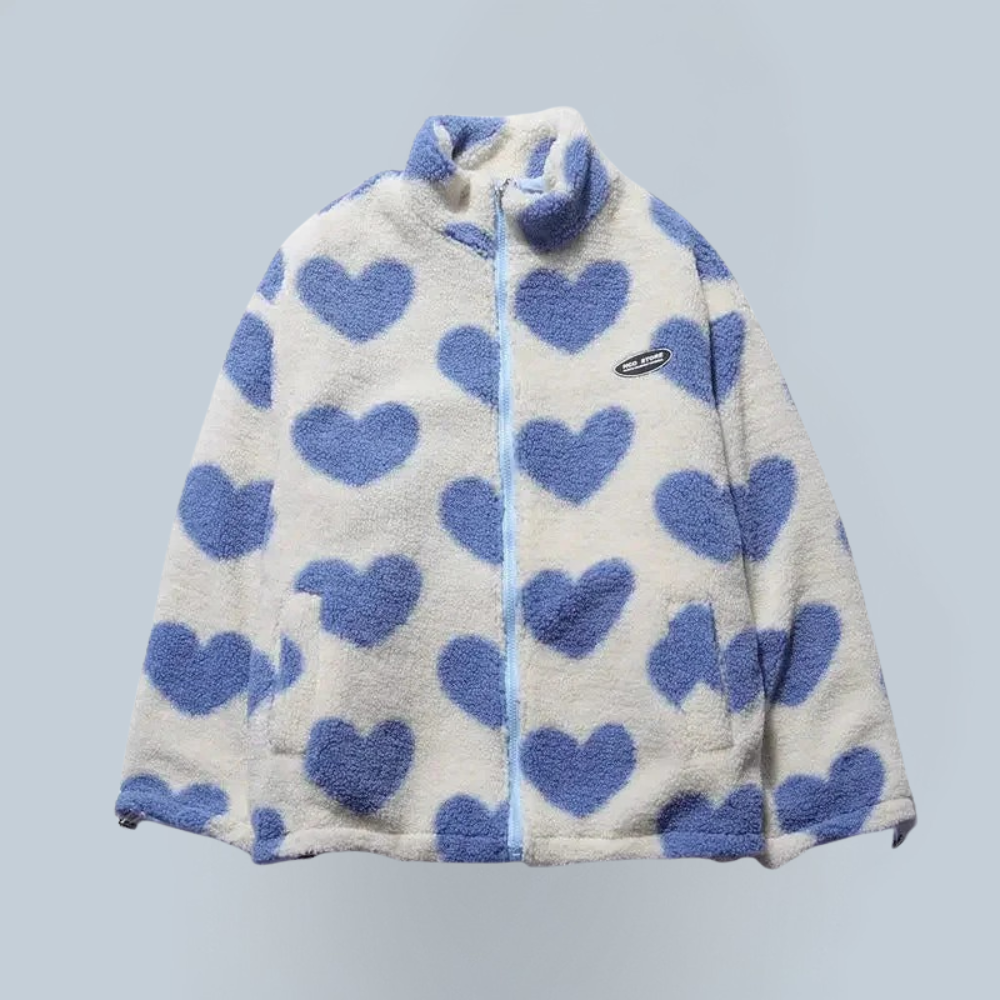 Ava | Reversible Heart Jacket