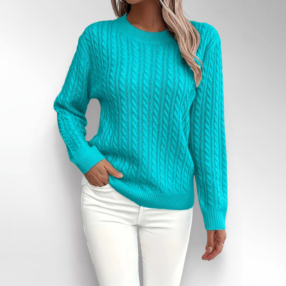 Bernila | Elegant Cable Knit Jumper