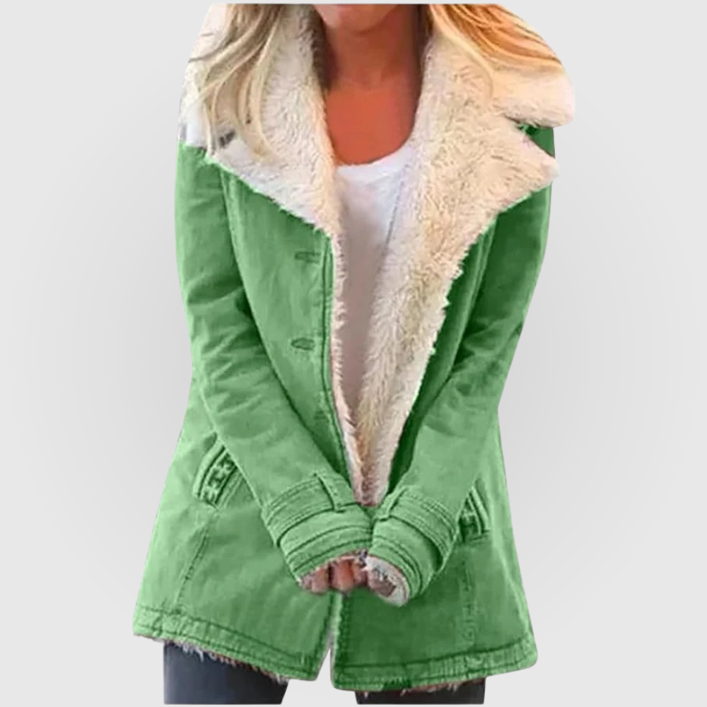 Zayna | Comfortable Long Sleeve Coat