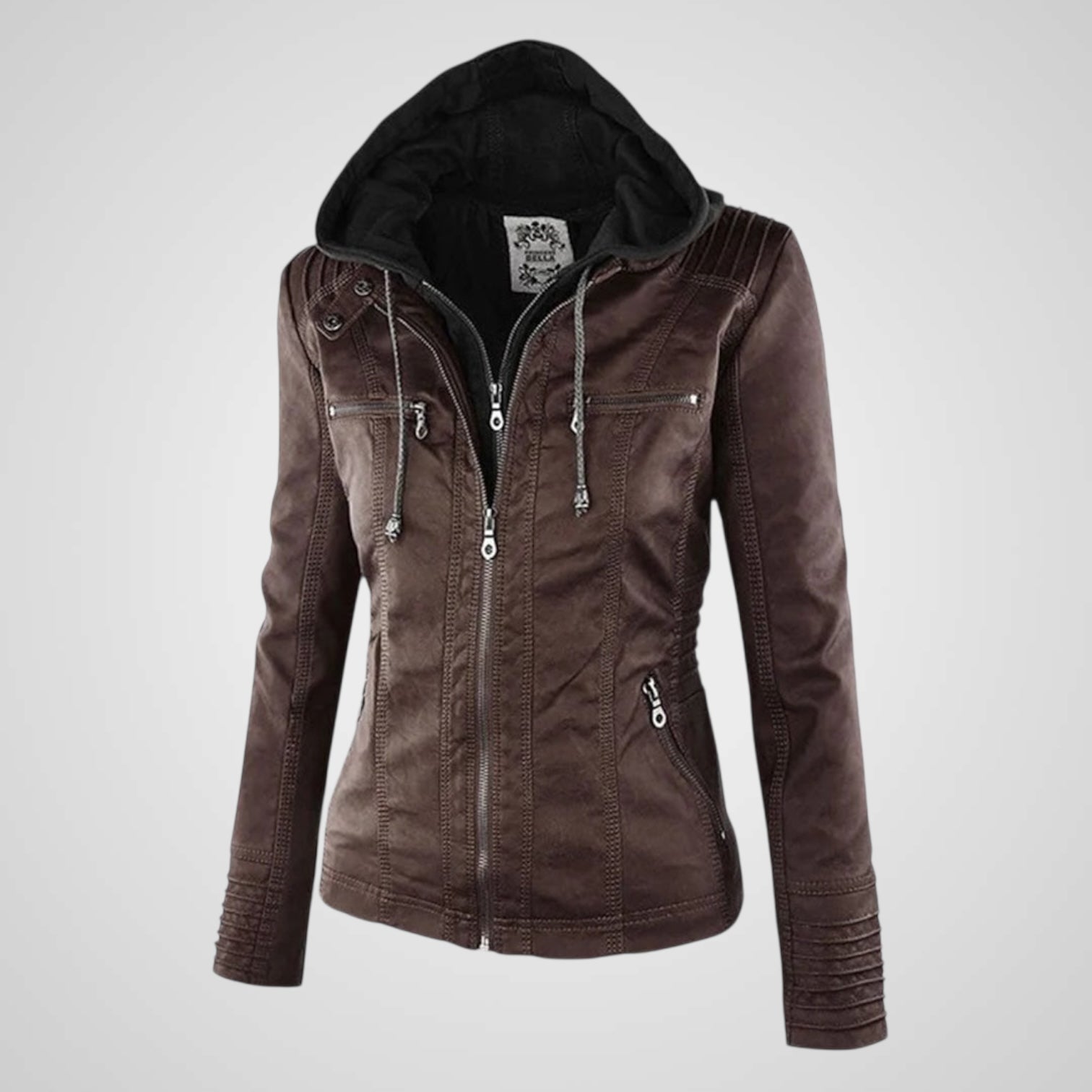 Olivia | Waterproof Leather Jacket