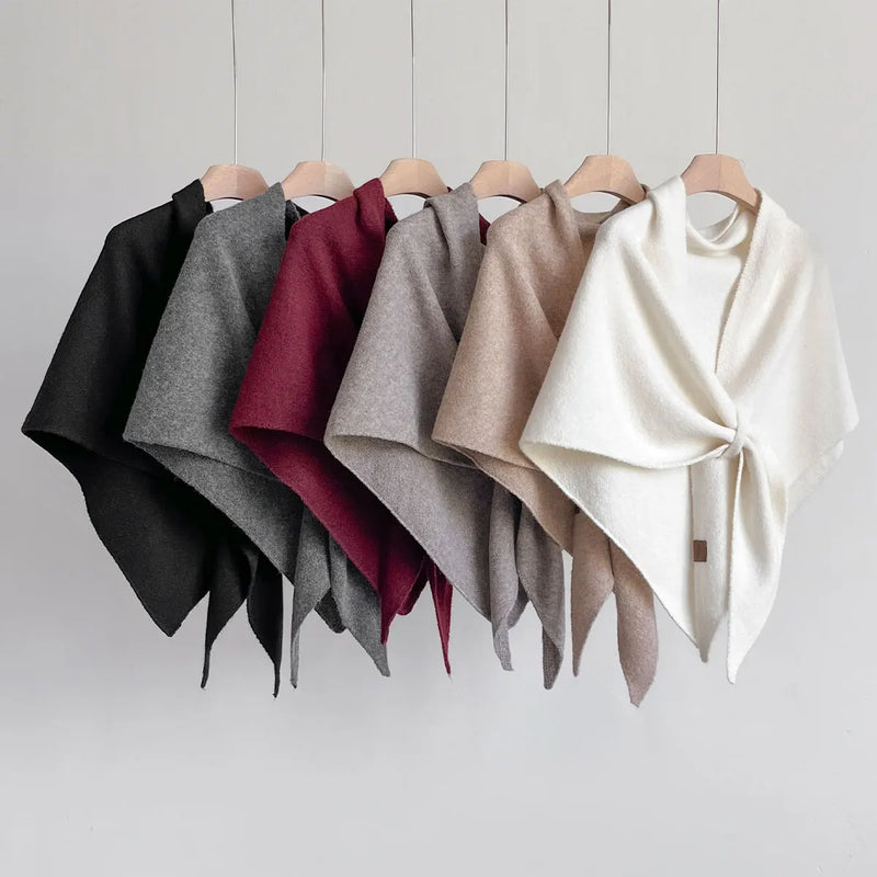 Jocelyna | Knotted Wrap Scarf