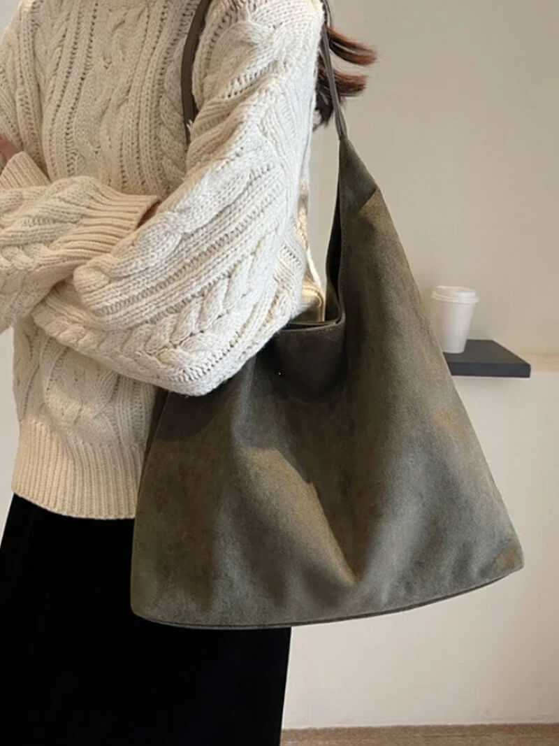 Carmina | Suede Bag