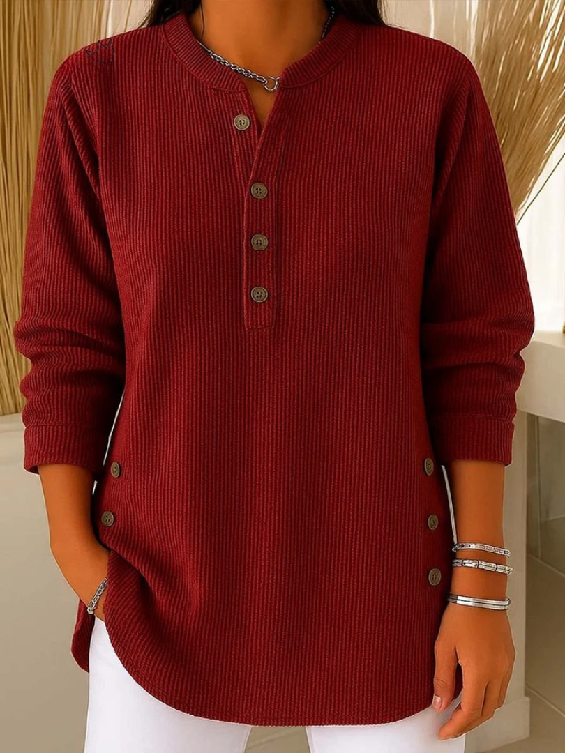 Seraphina | Elegant Crew-neck Pullover