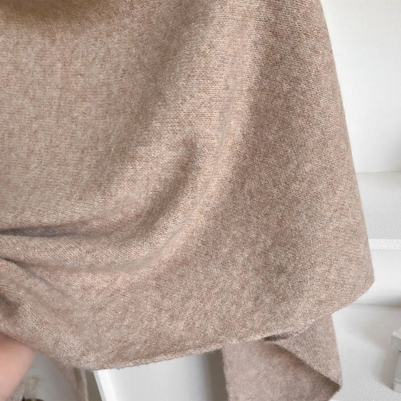 Jocelyna | Knotted Wrap Scarf