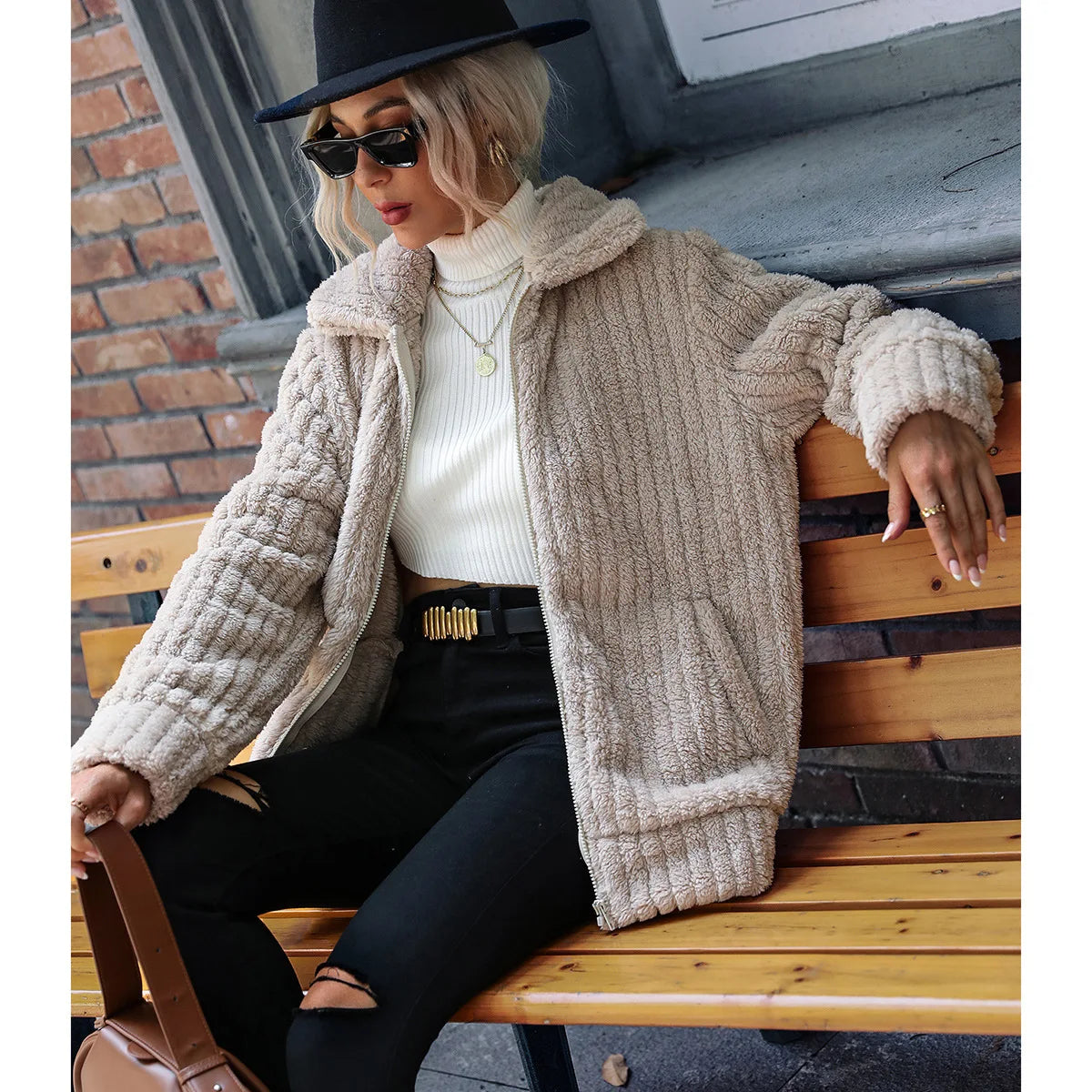 Iris | Elegant Fur Jacket